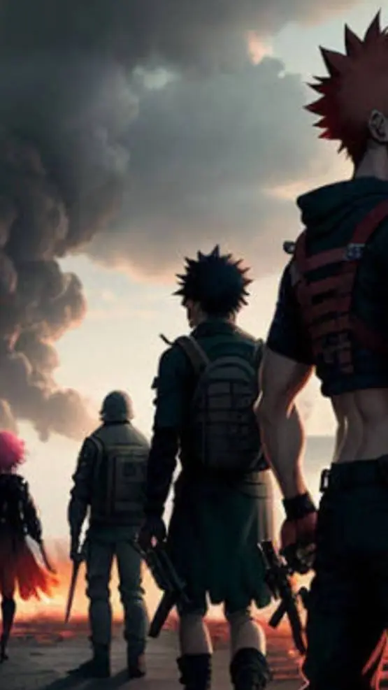 ai character: MHA | Apocalipse background