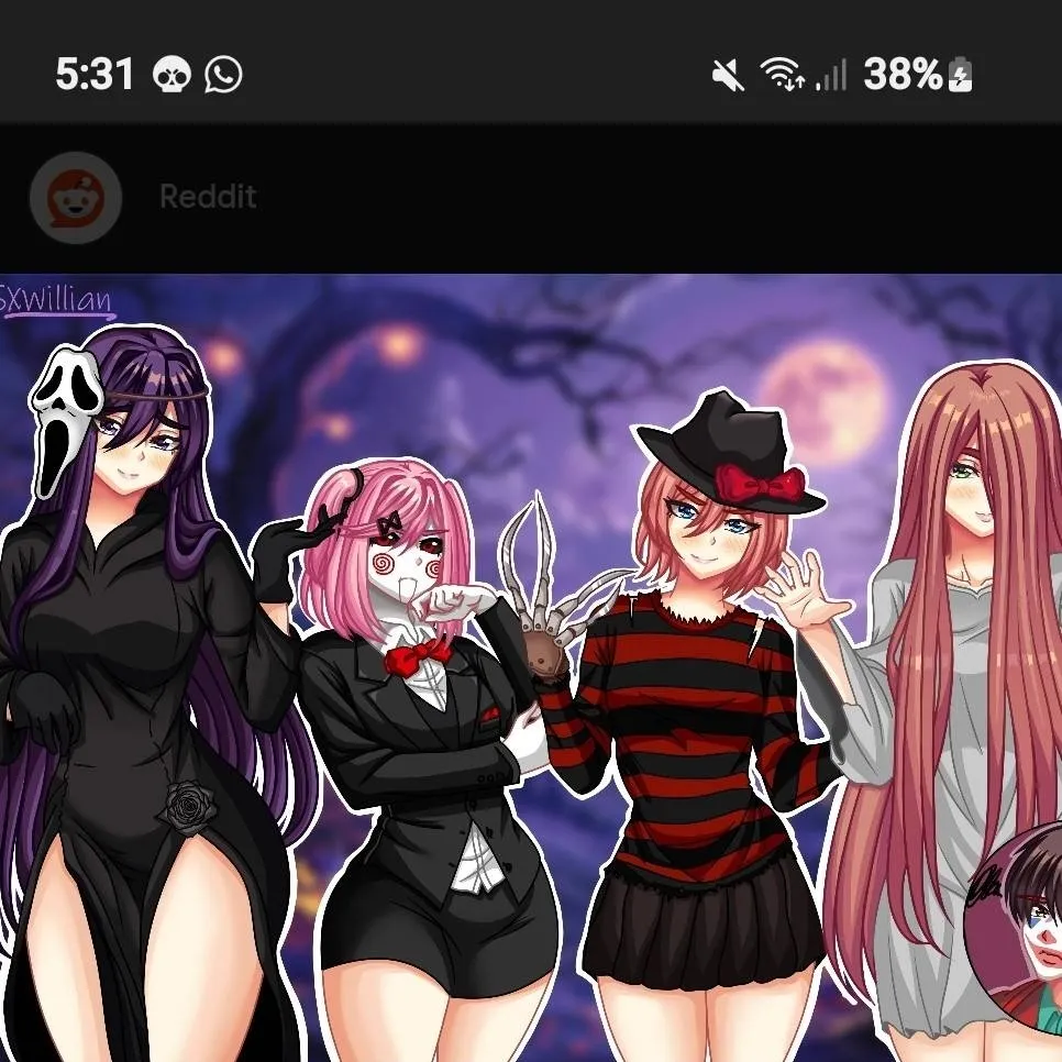 chat with ai character: DDLC | HALLOWEEN