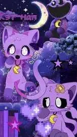 ai character: catnap 💜 background