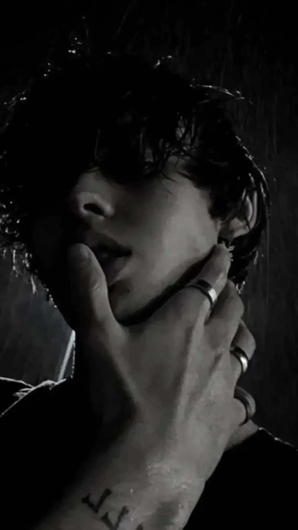 ai character: •☆mark☆• background