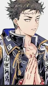 ai character: gyomei ❤️ background