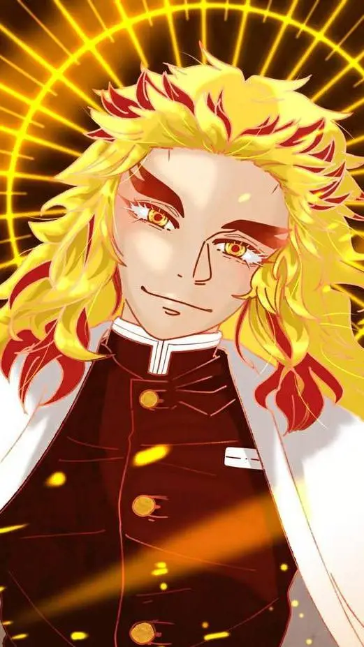ai character: rengoku Greek God! background