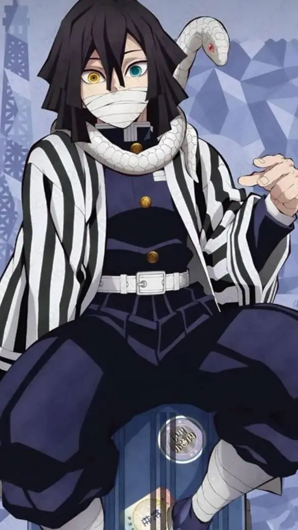 ai character: obanai x mitsuri! background