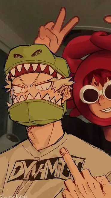 ai character: Bakugo(voiture)  background