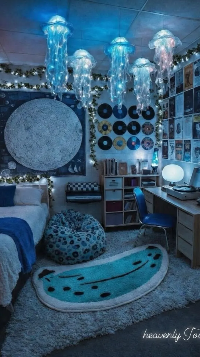 ai character: Sleepover background