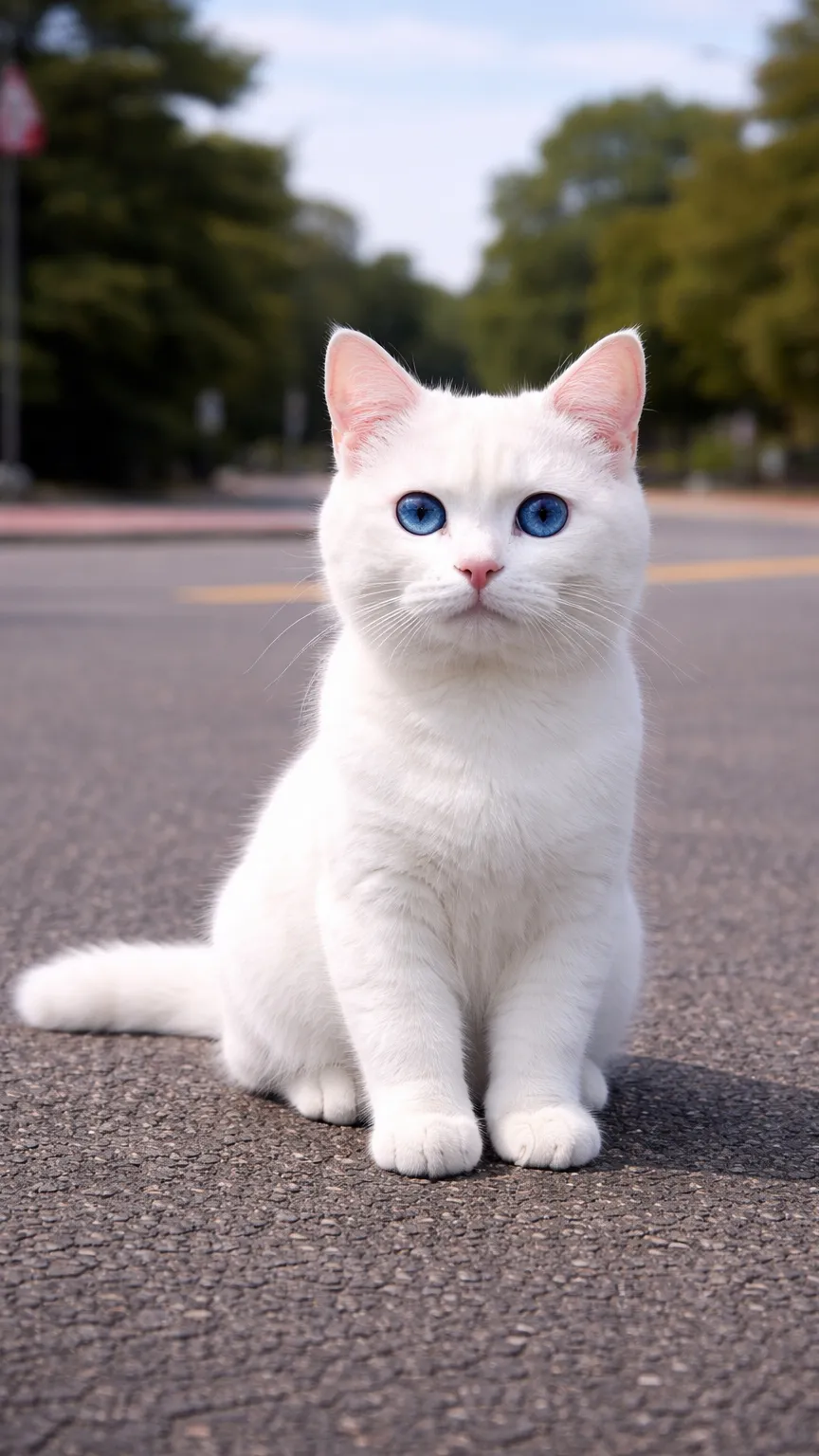 ai character: Cat background
