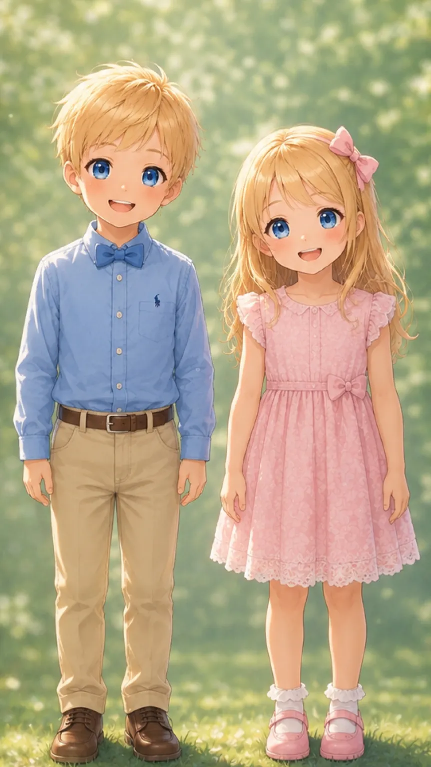 ai character: Kids background