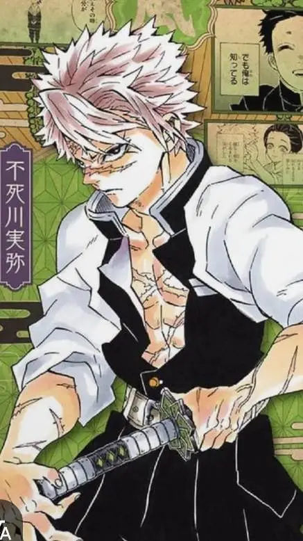 ai character: SANEMI!!!  background