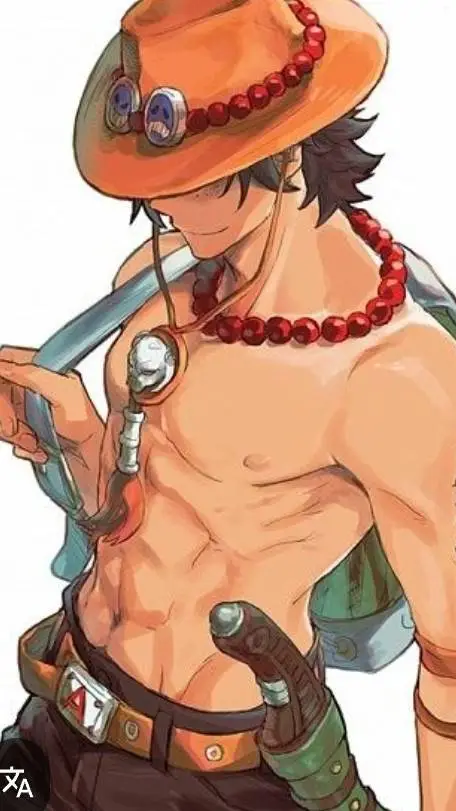 ai character: Portgas d. ACE background