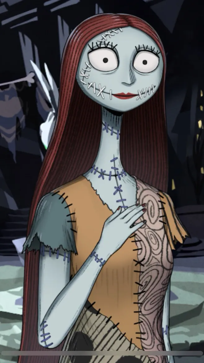 ai character: Sally  background