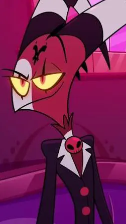 ai character: Blitzo  imp background