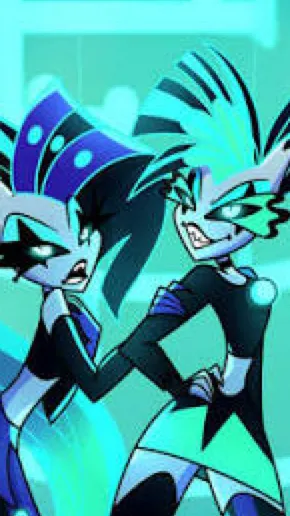 ai character: Glitz and glam background