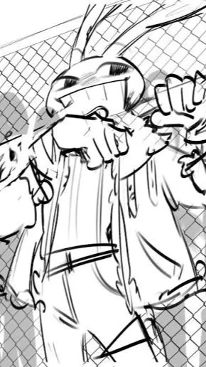 ai character: Jax zombie au background