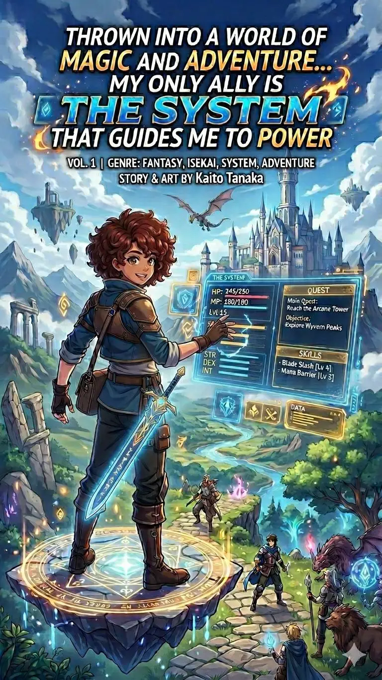 ai character: Fantasy world  background