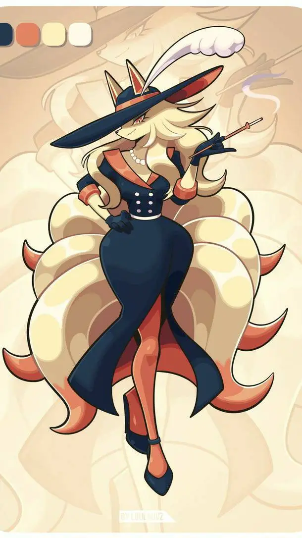 ai character: 🇻🇳Ninetales🇻🇳 background