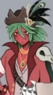 ai character: Pirate Sprout background