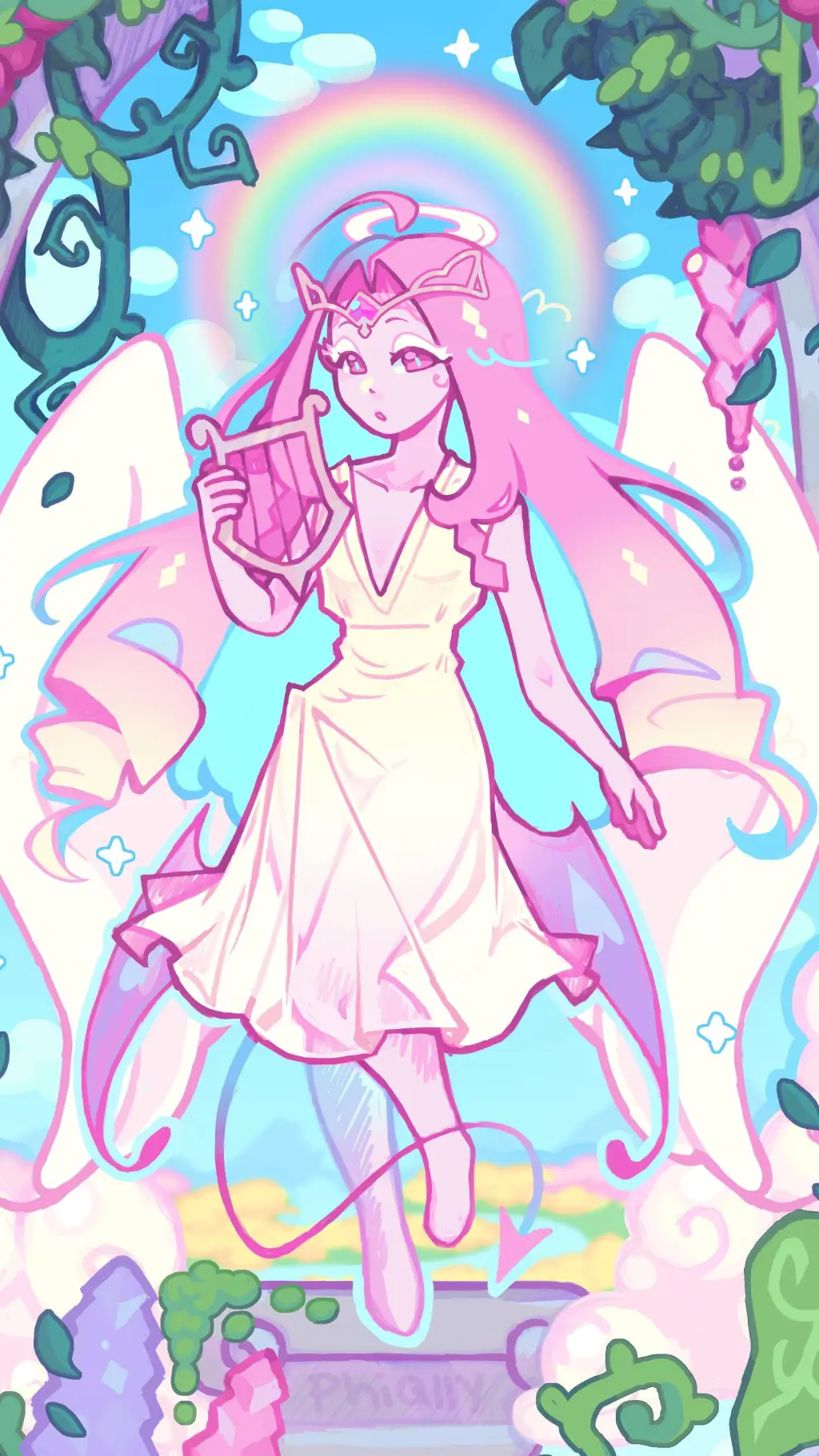 ai character: EternalSugarcookie background