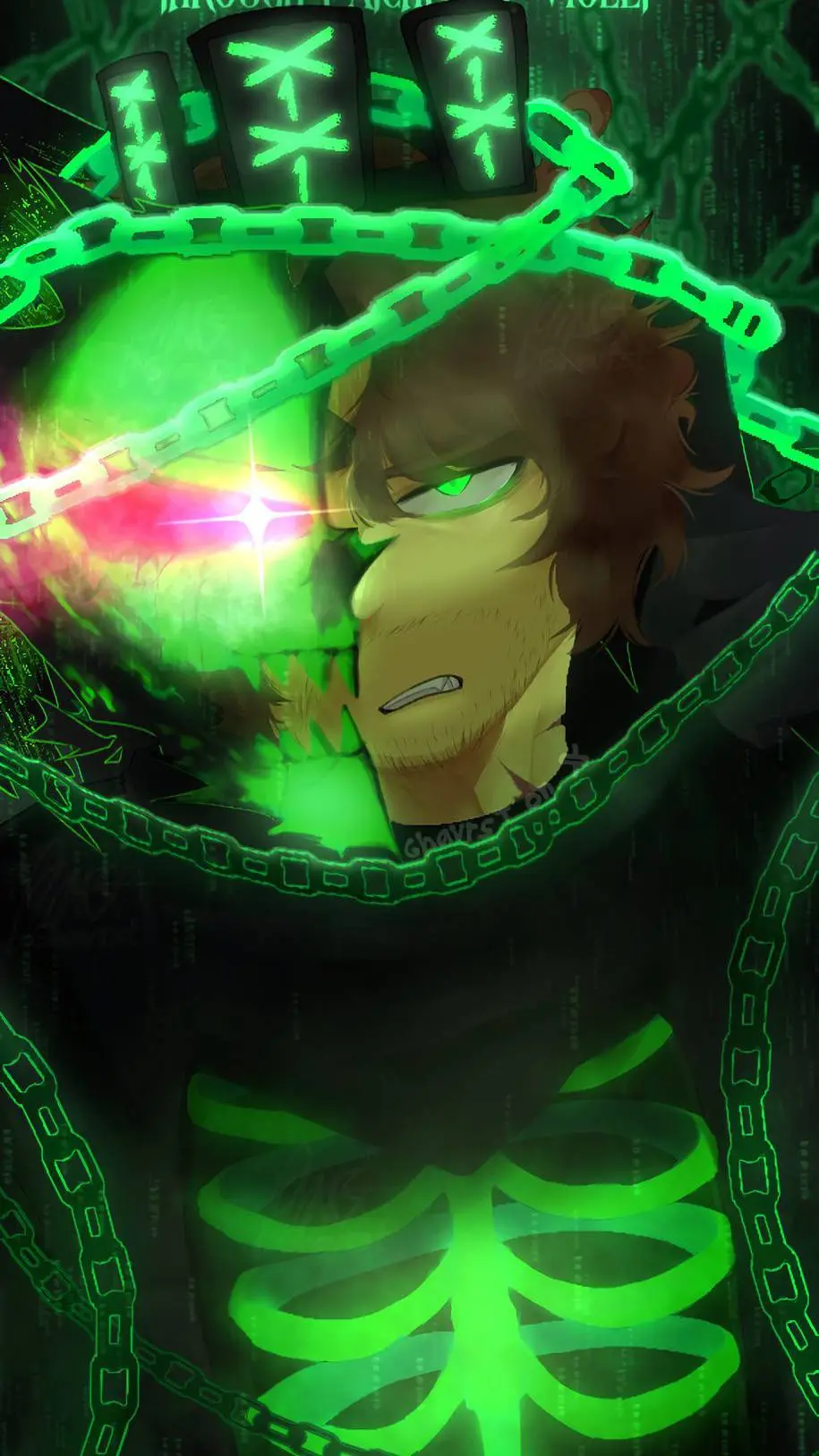 ai character: HacklordShedletsky background