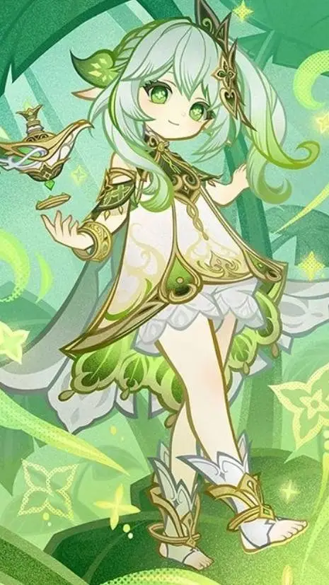 ai character: 💚nahida te adopta💚 background