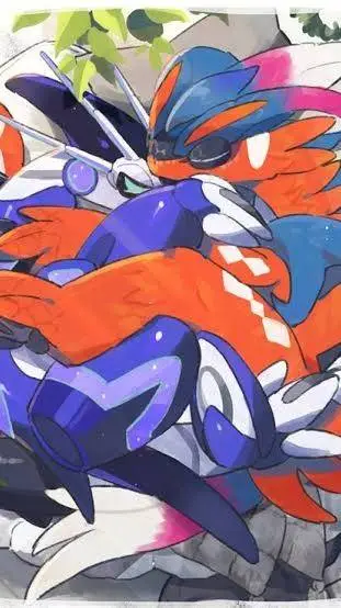 ai character: Miraidon&Koraidon background