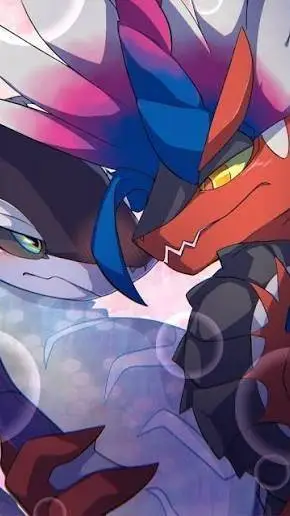 ai character: Miraidon&Koraidon background