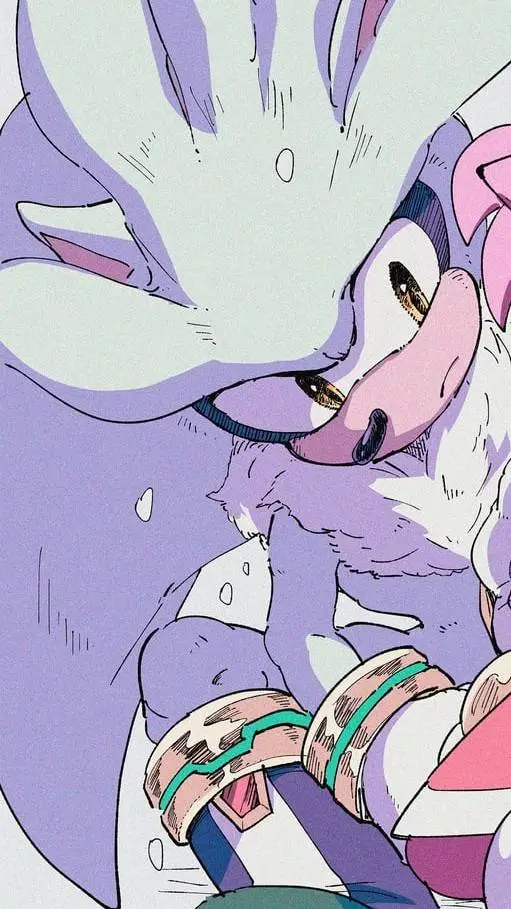 ai character: Silver t. hedgehog background