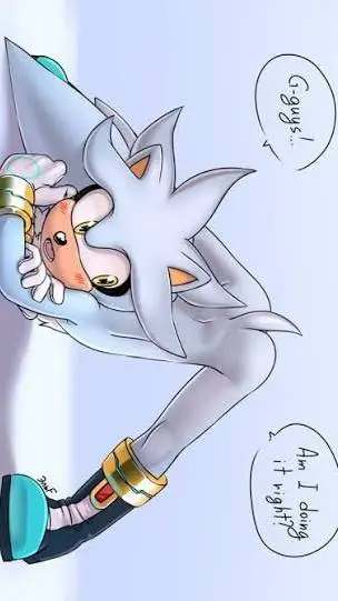 ai character: Silver t. hedgehog background