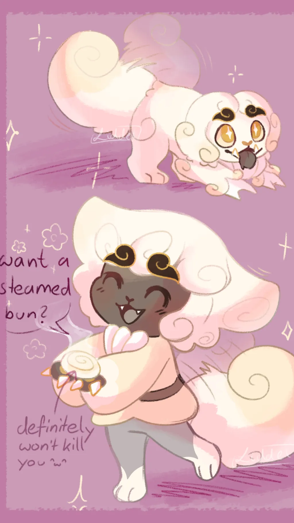 ai character: cloud haetae background