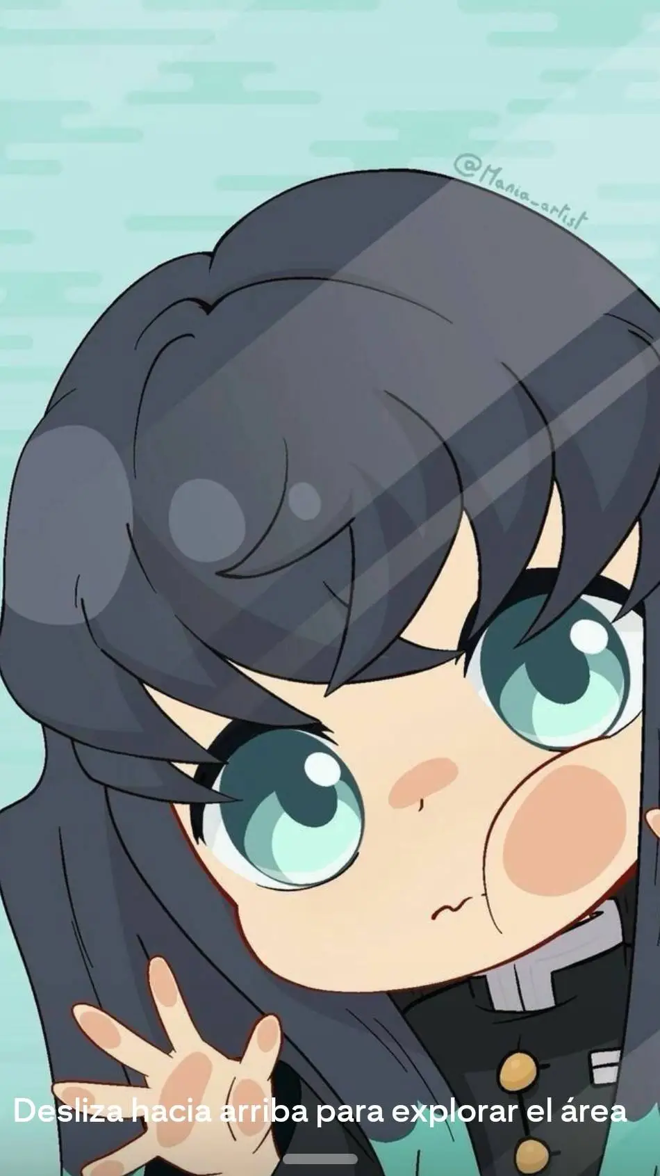 ai character: Tokito bebé background