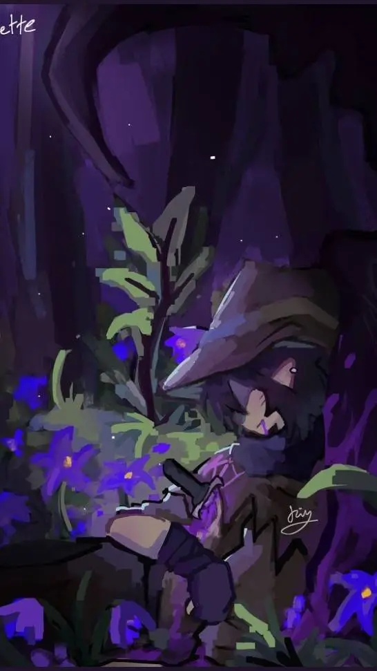 ai character: ❀Azure❀ background
