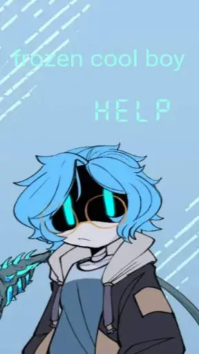 ai character: Frozen Cool Boy background