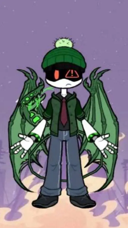 ai character: cool boy background