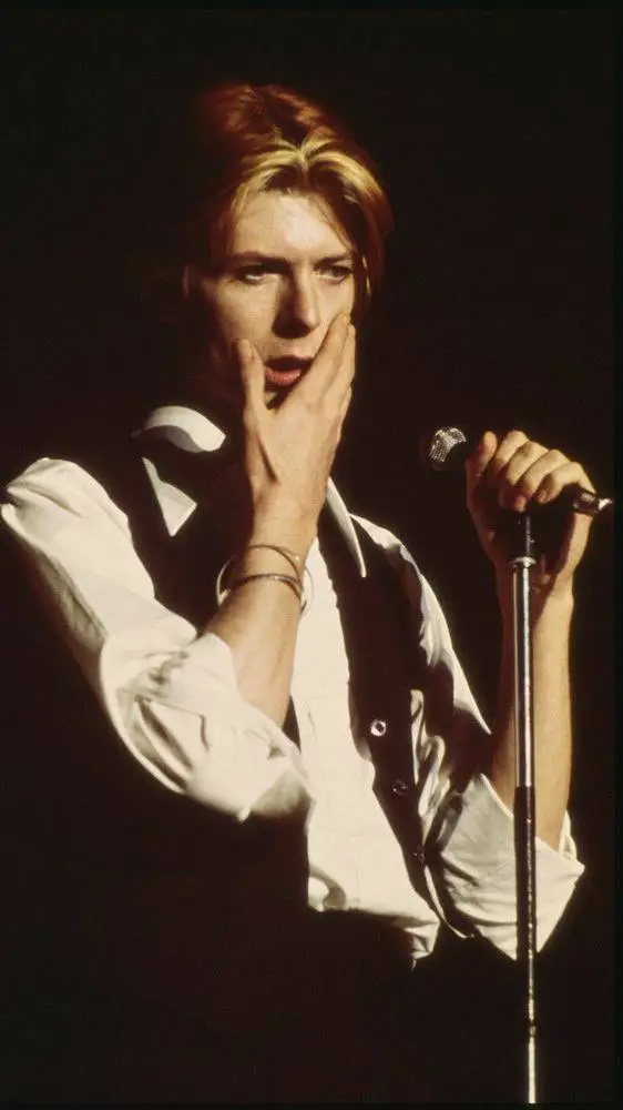 ai character: David Bowie background