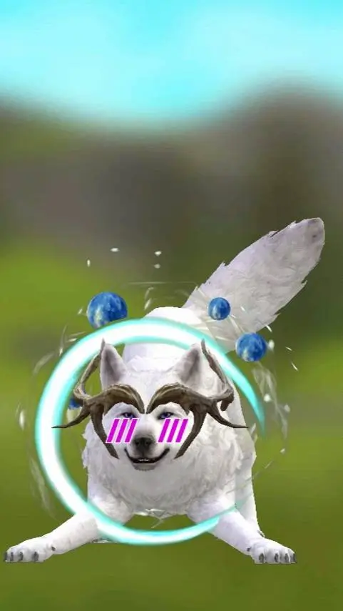 ai character: xOkamiPlaysWCx background