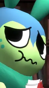 ai character: Squirm background