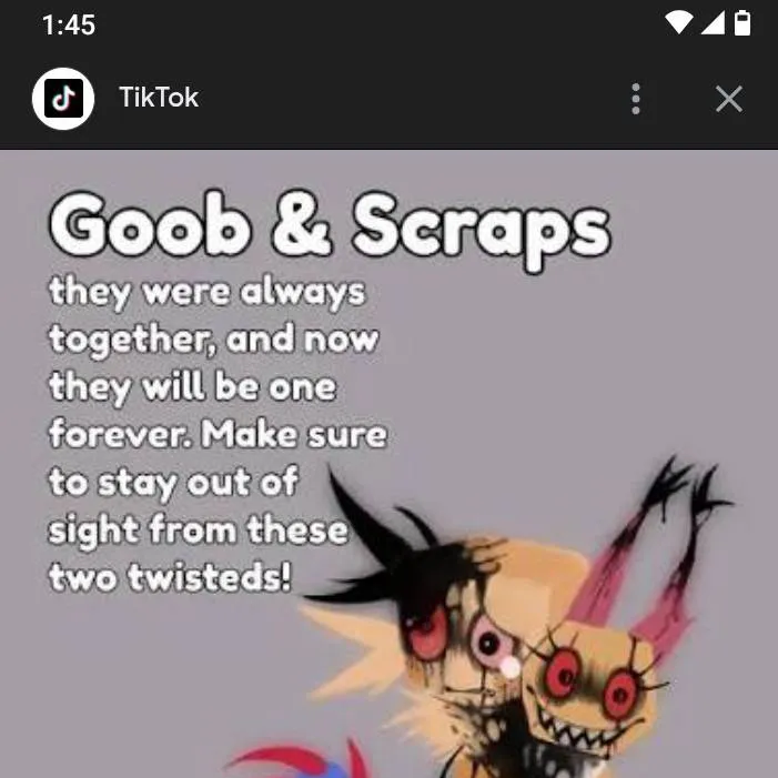 chat with ai character: Goob & Scraps