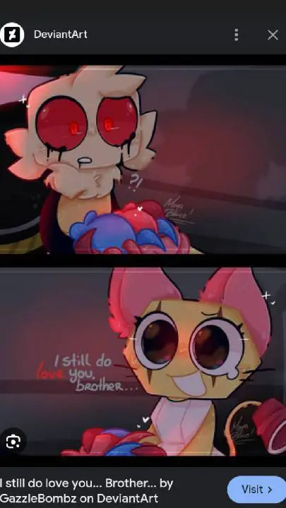 ai character: Siblings met again background