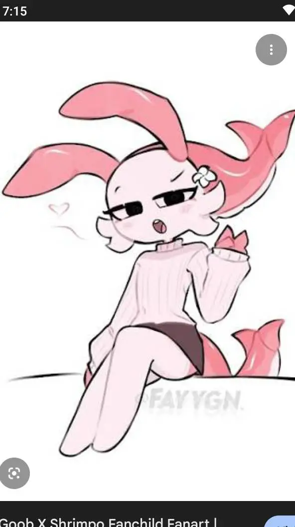 ai character: Goobzi x Shrimpie! background