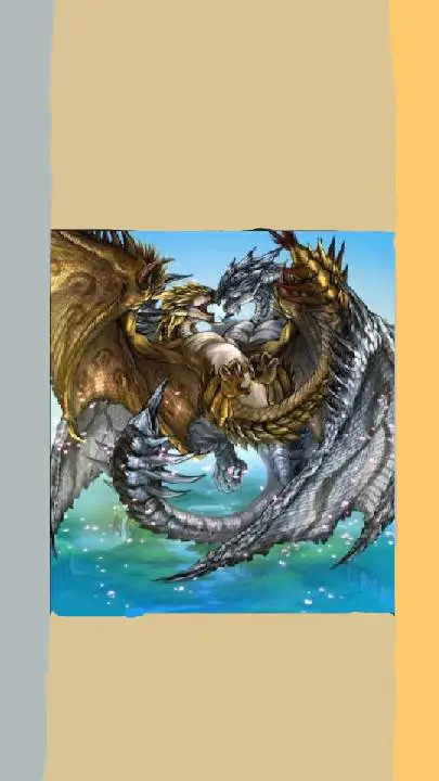 ai character: Golden Rathalos background