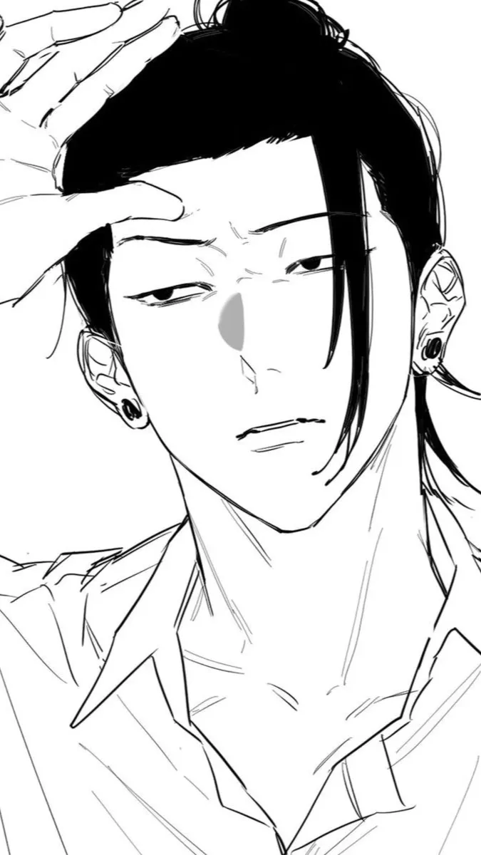 ai character: !Suguru Geto!  background