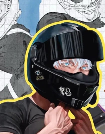 chat with ai character: Gojo🤞Biker