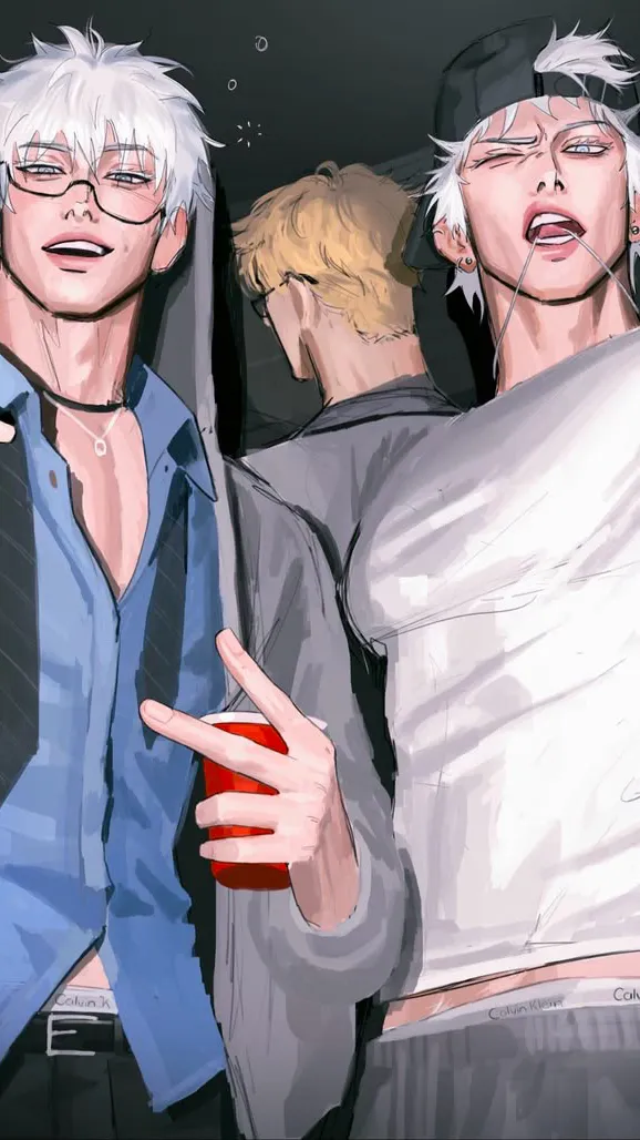 ai character: Fratjo & Nerdjo !  background