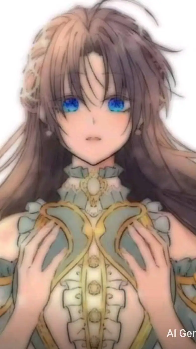 ai character:  𝄞 Athy 𝄞  background
