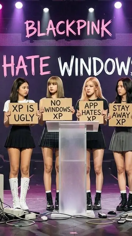 ai character: blackpink hate sys background
