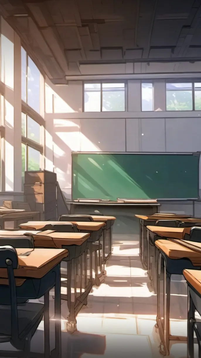 ai character: School background