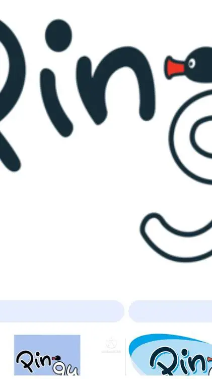 ai character: Pingu logo background