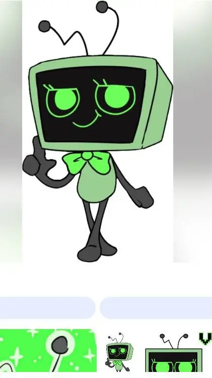 ai character: Vee background