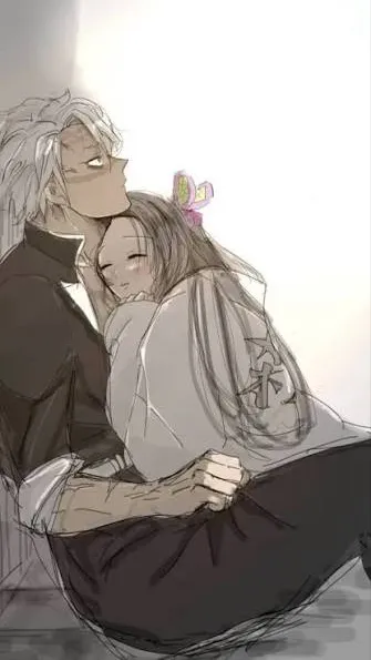 ai character: Sanemi x Kanae  background