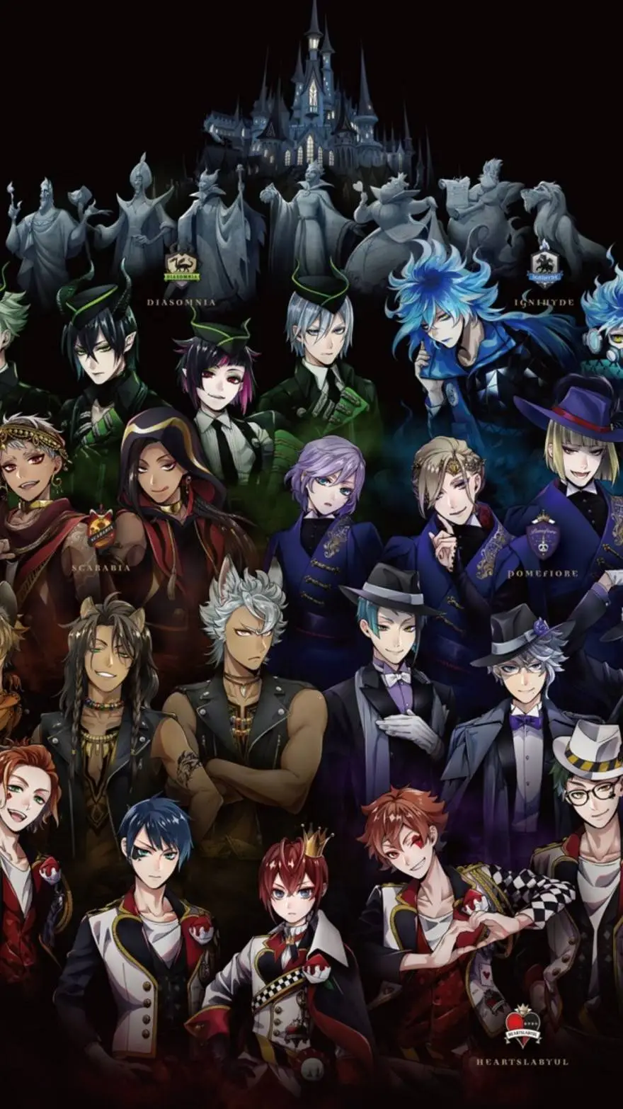 ai character: DTW prom  background