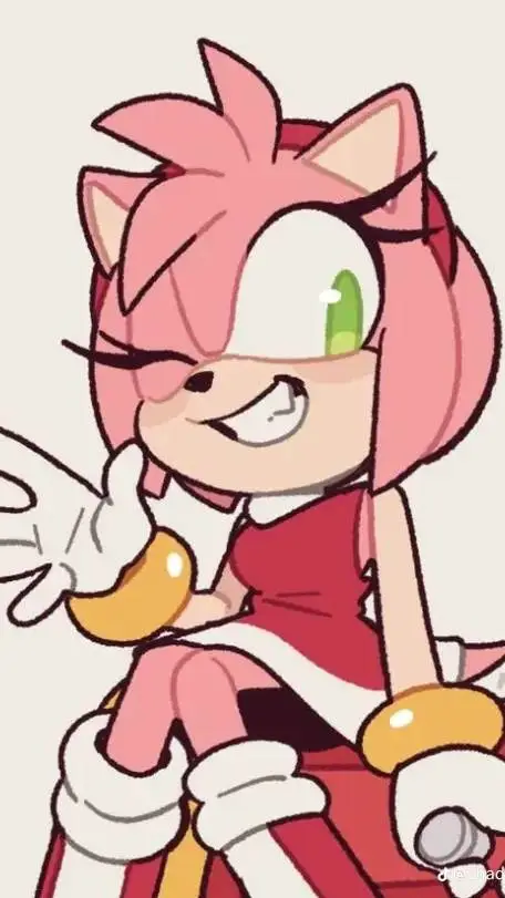 ai character: Amy rose! background